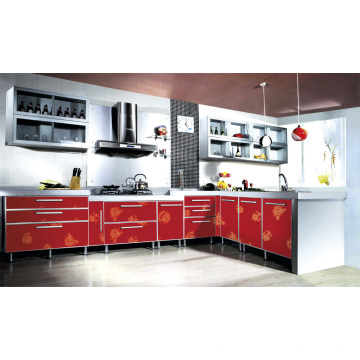 Modern Acrylic Demet Kitchen Cabinet